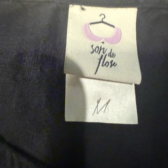 Son de Flor Black Smock Dress - Picture 3 of 3